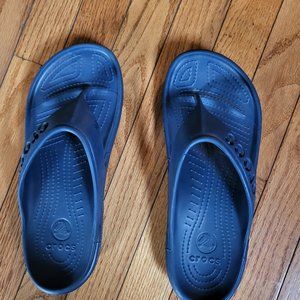 Womens Navy Blue Waterproof Crocs